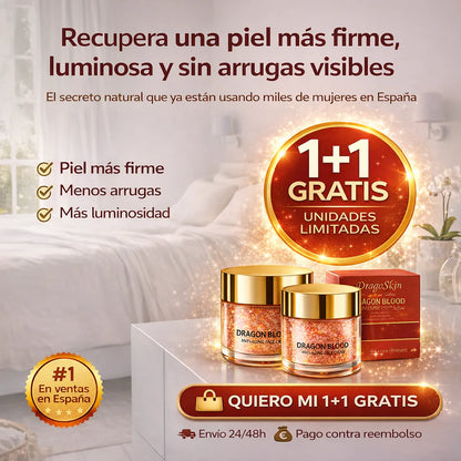 Crema AntiEdad Sangre de Dragón – Reafirma la Piel y Suaviza Arrugas