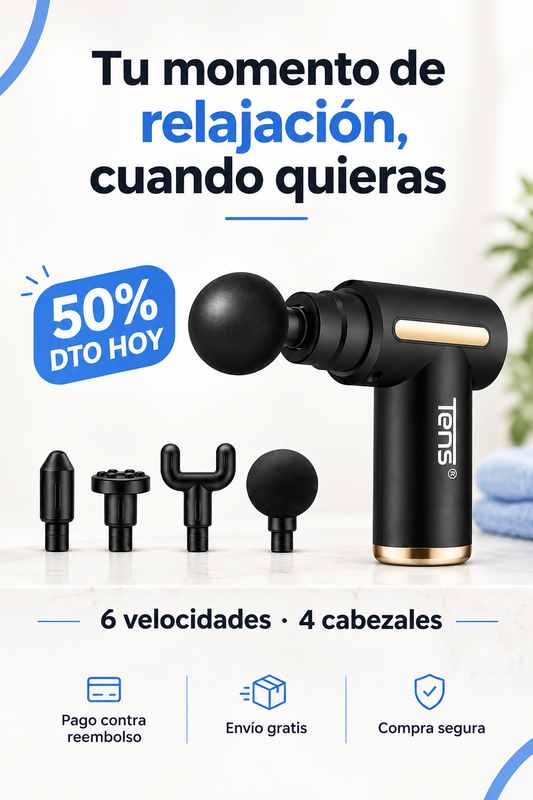 Pistola de Masaje Muscular Profesional