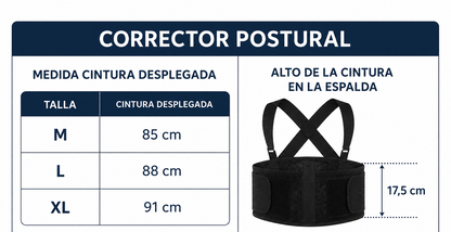 Corrector Postural Pro [ULTRA FUERTE]