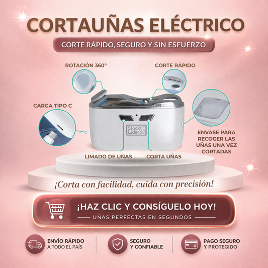 Cortauñas Eléctrico Multifunción