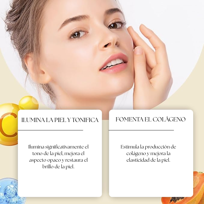 Loción Facial 5 en 1 con Vitamina C+ Activa – 130 ml | SADOER