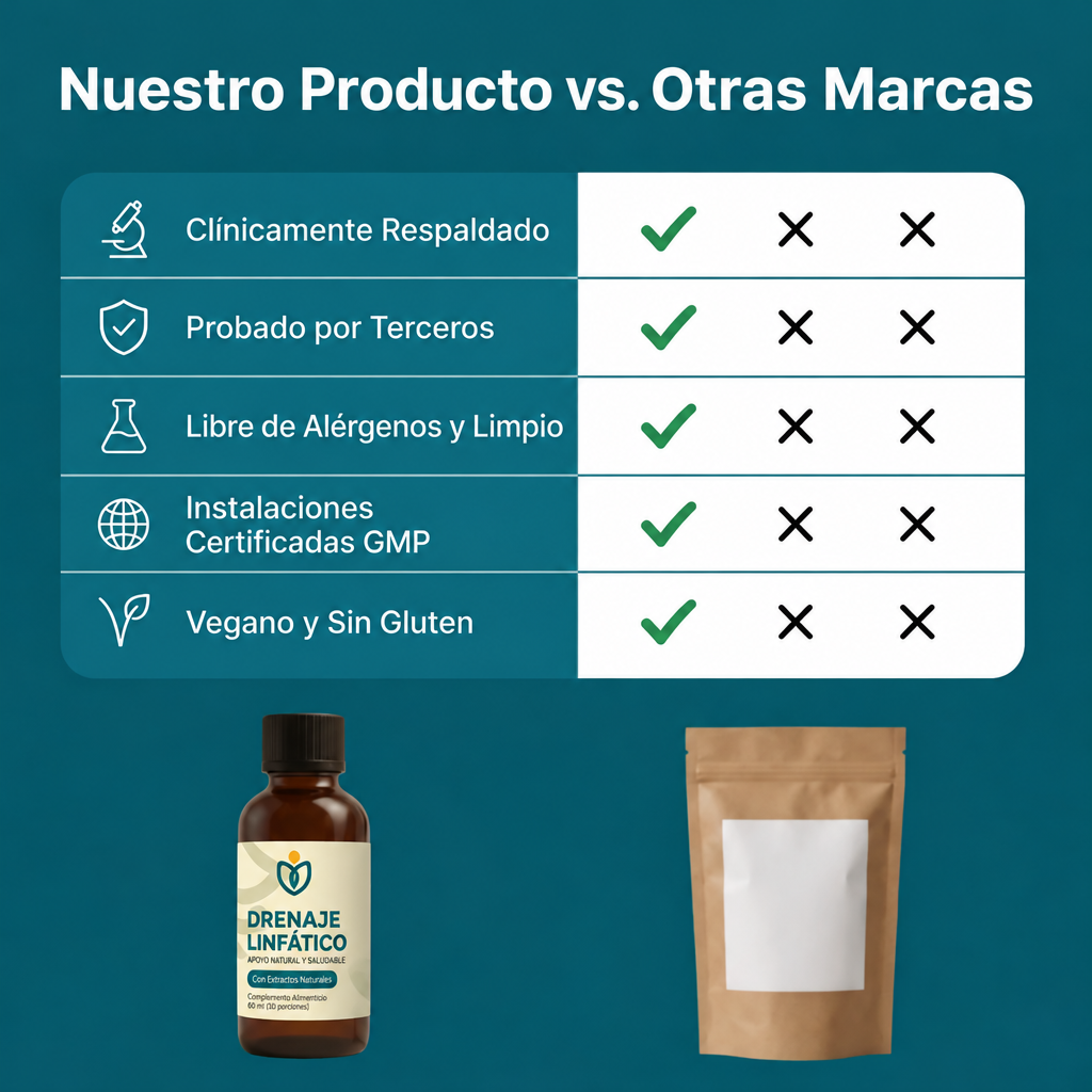 Nueva Fórmula de Máxima Potencia – Drenaje Linfático