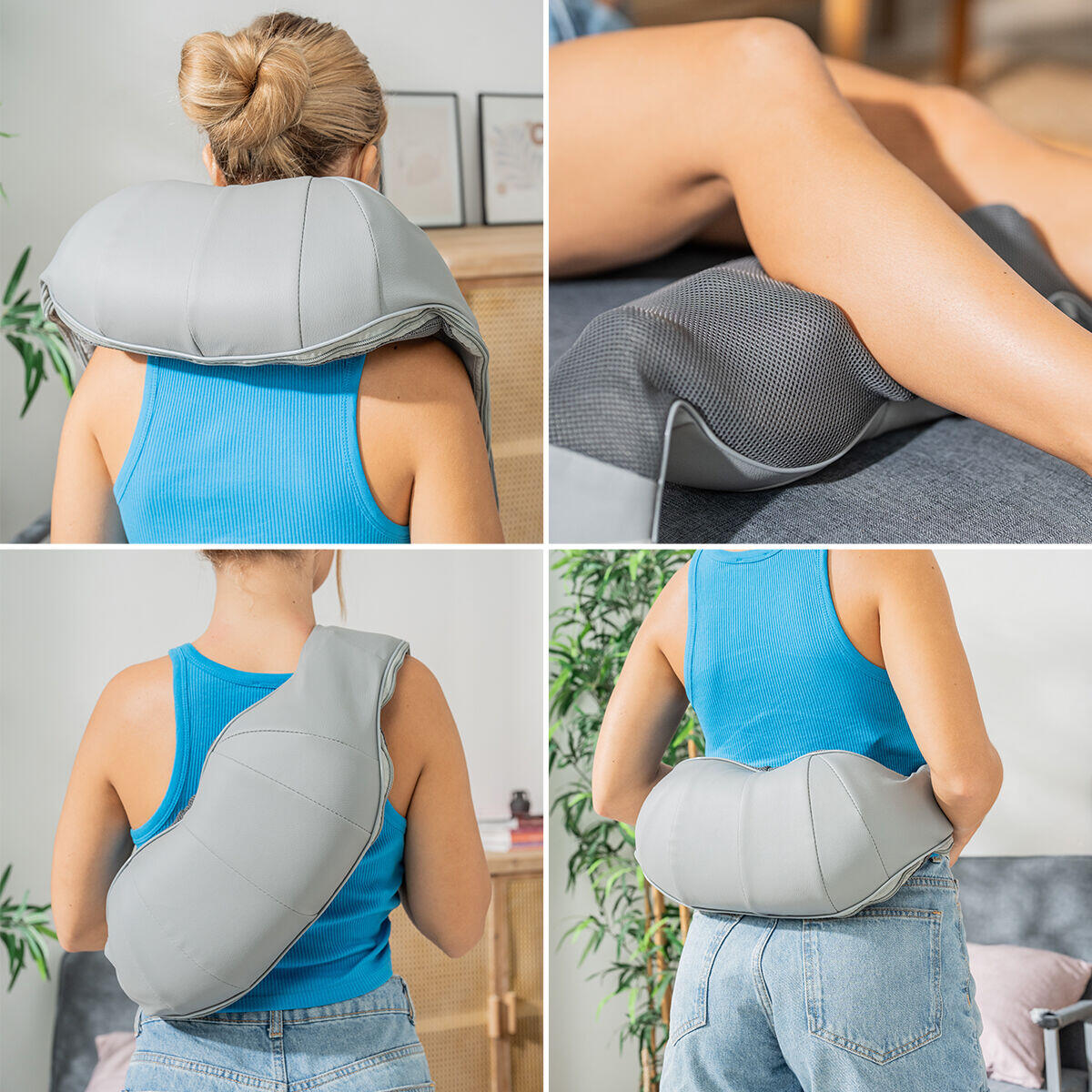 Masajeador térmico para cuello, hombros, espalda, piernas y glúteos