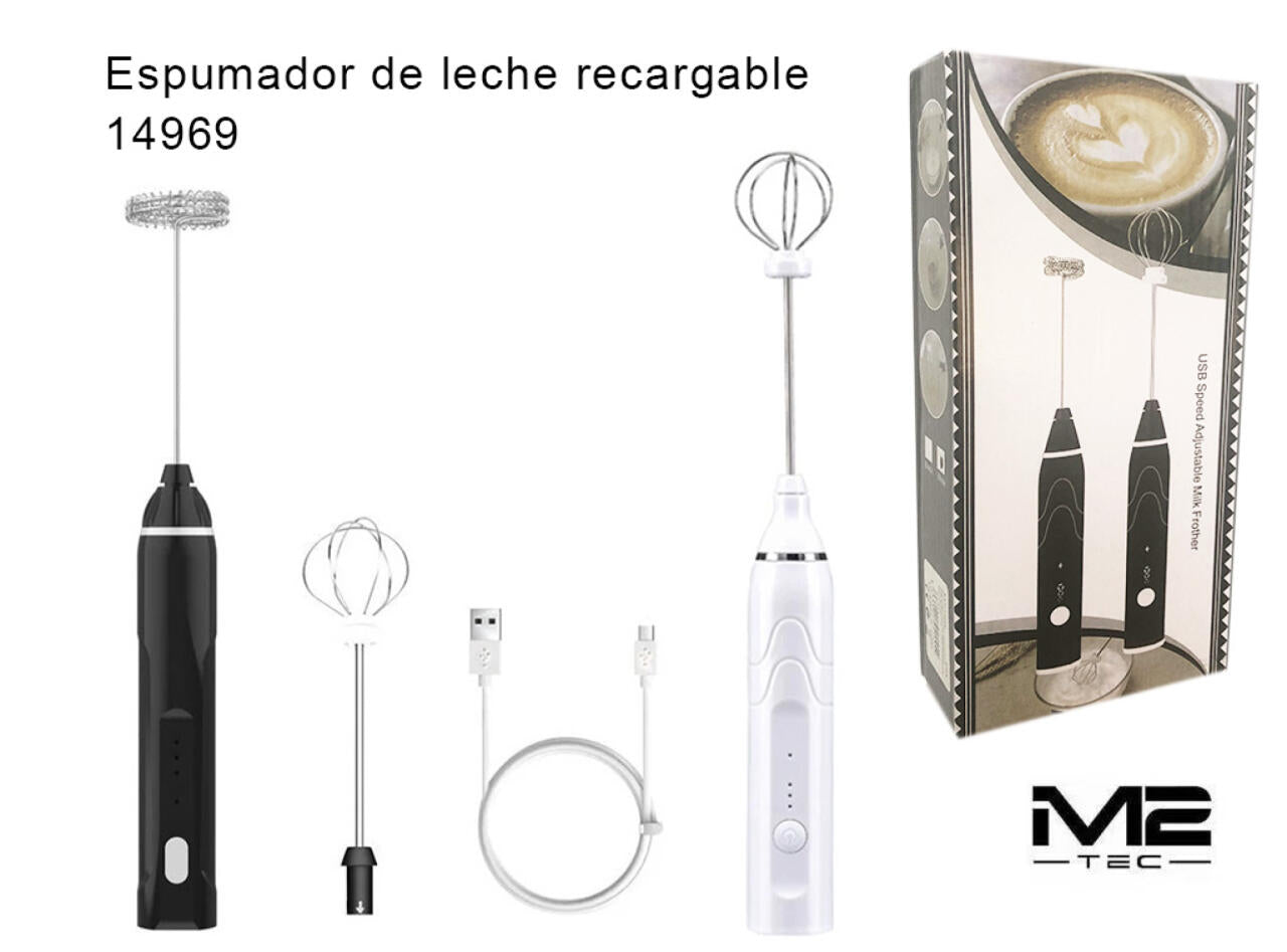 Espumador de Leche Eléctrico – Espuma Perfecta en Segundos