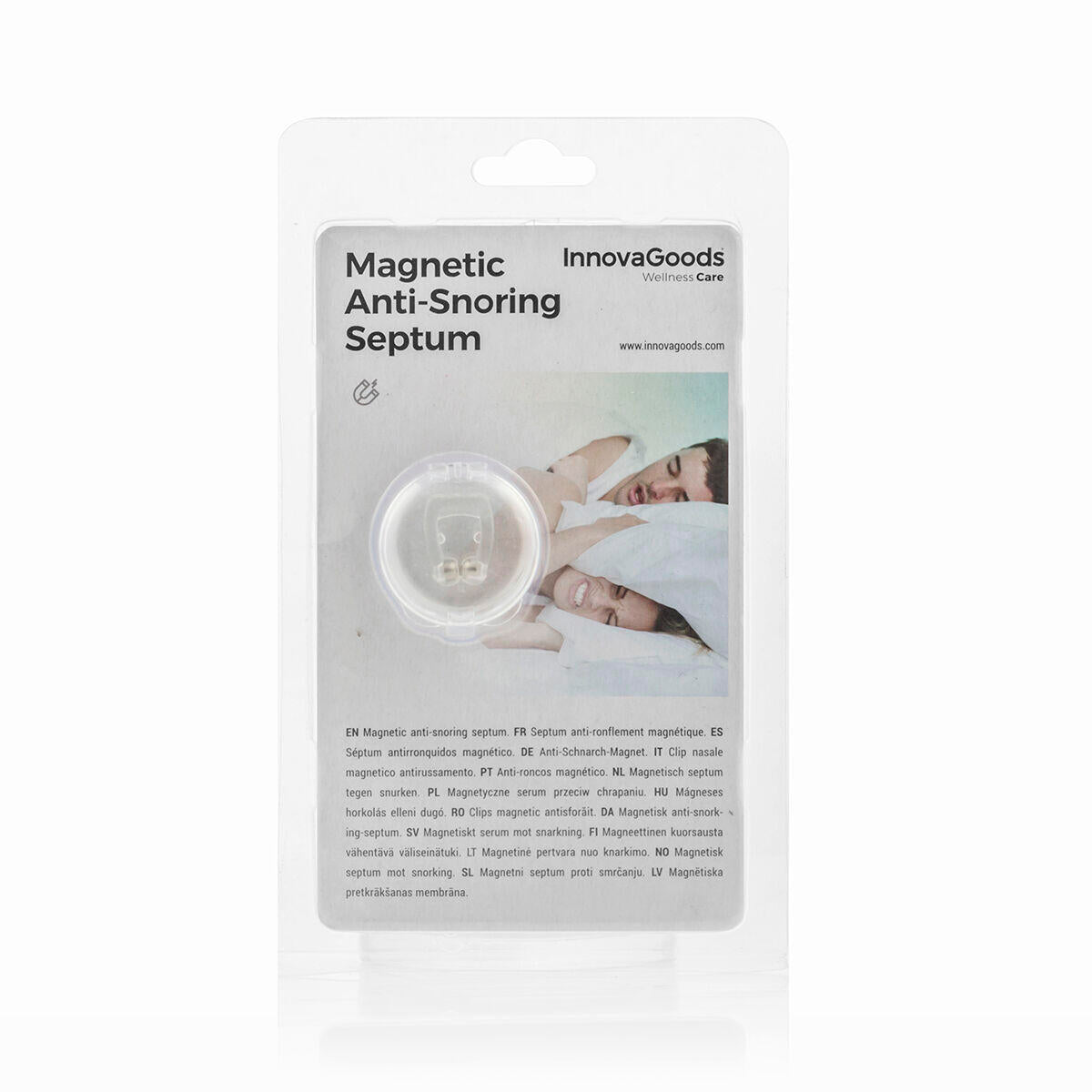 (COMPRA 1 LLEVA 2) Dilatador Nasal Magnético Antirronquidos InnovaGoods