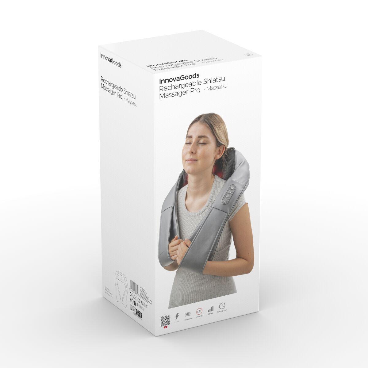 Masajeador térmico para cuello, hombros, espalda, piernas y glúteos